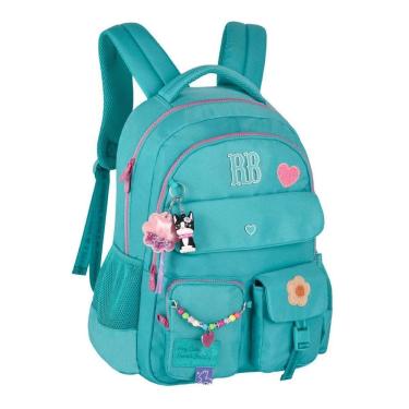 Imagem de Mochila De Costas Juvenil Rebecca Bonbon Meninas - Verde