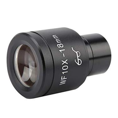 Imagem de Microscópio Biológico Lente Ocular Lente WF10X/18mm de Larga Lente de Ponta Ocular Alta para Fácil Montagem