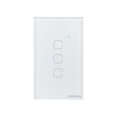 Imagem de Interruptor SMART Zigbee Touch 3 Branco EZS 1003 4850051