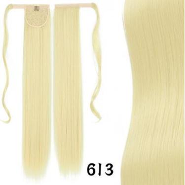 Imagem de Rabo De Cavalo Fita Para Amarrar Idêntico Cabelo Humano Top - Gm Hair,