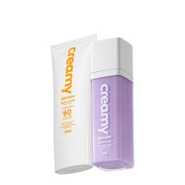 Imagem de Kit Creamy Pro-Adapaleno Watery Lotion FPS60 Sérum Protetor Solar (2 p