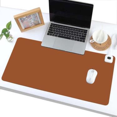 Imagem de Deskpad Couro Gamer Escritório Mesa Decoração 160X30