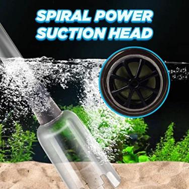 Imagem de Aquário Cascalho Cleaner Trocador De Água Sifão Algas Removedor Ferramenta De Limpeza Do Tanque De Peixes Para A Maioria De Aquários