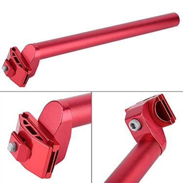 Imagem de Apede de Bicicleta à Prova de Choque, Liga de Alumínio de Alumínio Resistente Leve, Posto de Assento Resistente à Corrosão para Bicicleta, Instalação Fácil Com 3 Cores, Adequada