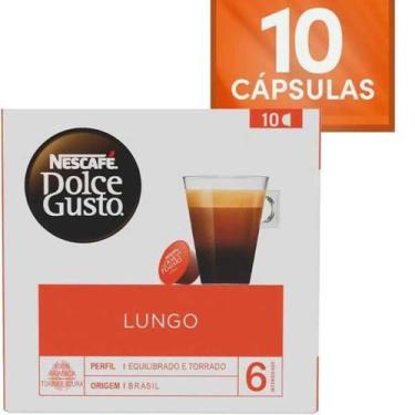 Imagem de Cápsula de Café Lungo 70g 10 UN Nestle - Nestlé