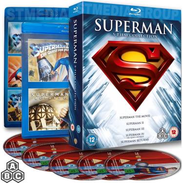 Imagem de Superman 5-Movie Ultimate Complete Collection (Antologia De Filmes, 1978-2006) [Blu-Ray] [Region Free]
