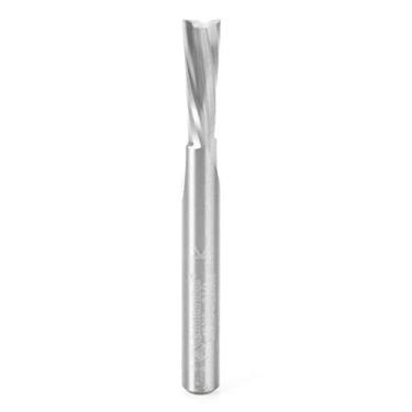 Imagem de Amana Tool 46349 CNC Solid Carbide Spiral Plunge for Solid Wood 1/4 D x 3/4 CH x 1/4 SHK x 6.4cm Long Down-Cut Router Bit