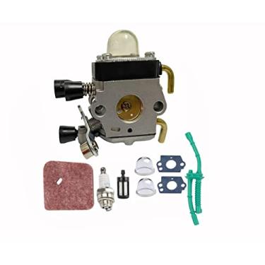 Imagem de Kit de carburador FS55 serve para Stihl FC55 FC75 FC85 FS310 FS38 FS80 FS45 FS45C FS45L FS46 FS55 FS55C FS55R FS55RC FS55T FS74 FS75 FS76 FS80 FS85R HL45 Aparadores HL75 HS45 HS75 HS80 HS85