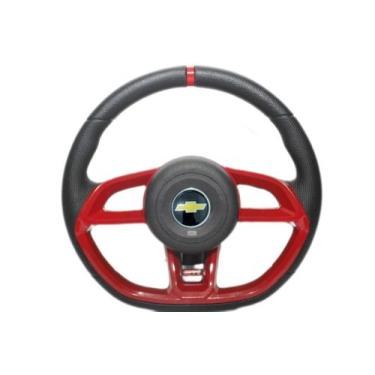 Imagem de Volante Vision Gti Vermelho Para Celta todos os anos - ev volantes 