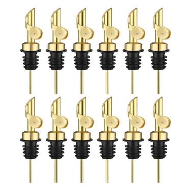 Imagem de Licor pesado Pour Spout Pafusen, pacote com 12 unidades Gold Auto Flip