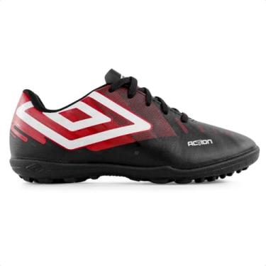 Imagem de Chuteira Infantil Society Umbro Action JR Preto 35