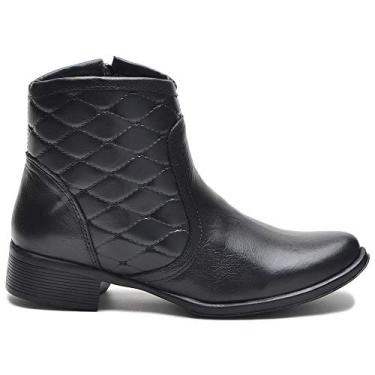 Imagem de Bota Feminina Cano Curto em Couro (37)