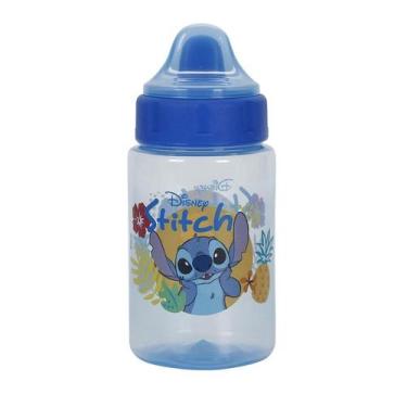 Imagem de Copo De Transição Infantil Com Tampa Higiênica Premium Stitch 340ml - 