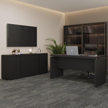 Imagem de KIT - Conjunto Oslo 2 Peças Mesa e Buffet