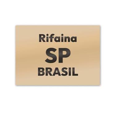 Imagem de Imã de Geladeira Rifaina São Paulo MDF 8x5 para Decorativo
