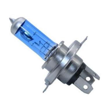 Imagem de Lampada Farol Moto H4 Super Branca Forte 5500K Stallion