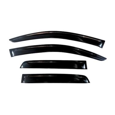 Imagem de Viseira de janela IG para Nissan Pathfinder 2005-2012, defletor de janela de ventilação lateral de vento extra durável, 2005 2006 2007 2008 2009 2010 2011 2012