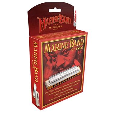 Imagem de Gaita Marine Band da Hohner, Key of Bb