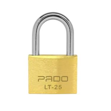Imagem de Cadeado Pado Dourado com 2 Chaves LT-25mm