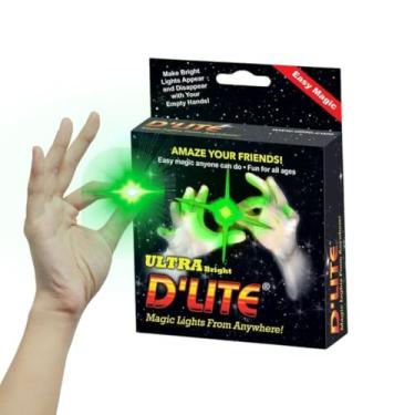 Imagem de D'Lite s Magia de iluminação verde regular - conjunto de polegares / 2 luzes ultra brilhantes incríveis originais - truques de mágica de close-up e palco - Ilusão fácil que qualquer um pode fazer isso