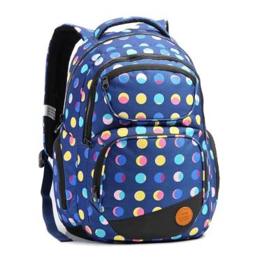 Imagem de Mochila De Costas Juvenil Feminina 18 Seanite Azul