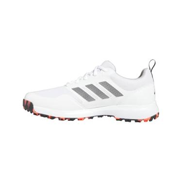 Imagem de Adidas Tênis de golfe masculino Tech Response Sl 3, Calçado branco/preto/cinza dois, 8.5 Wide