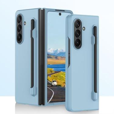 Imagem de HOULEE Capa para Samsung Galaxy Z Fold 7 com S Pen Skin Friendly Z Fold 7 Capa de telefone com suporte para caneta dobrável à prova de choque capa protetora completa PC sem fio para Galaxy Z Fold 7