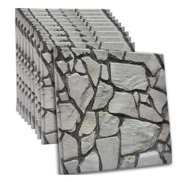 Imagem de szgwtk Painéis de parede 3D, papel de parede 3D descascar e colar, painel de parede autoadesivo 3D, salas de jogos decorativas à prova d'água, escritórios, hotéis, salas de estar, quartos. Decoração