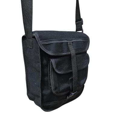 Imagem de Bolsa Embornal Em Lona Preto Impermeável (P 30x24x10)