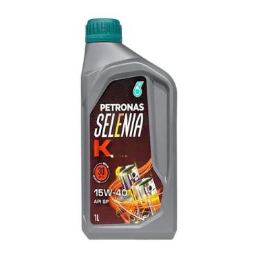 Imagem de Óleo 15w40 Semi Sintético Selenia API SP - 1 Litro PETRONAS Gasolina E