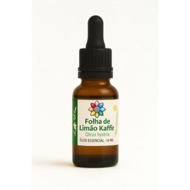 Imagem de Óleo Essencial de Folha de Limão Kaffir 10 ml | 100% Puro & Natural – Purifica e renova o ambiente