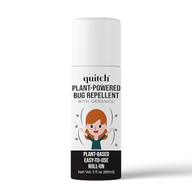 Imagem de Quitch Repelente de mosquitos rolar, spray para crianças, repelente de insetos, tamanho de viagem, sem DEET, spray de insetos para viagem, repelente de insetos natural alternativo para pessoas