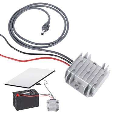 Imagem de caojunzhen Starlink Mini Conversor Boost de 12 V com cabo de alimentação DC, kit conversor de 12 V/24 V para 30 V 3,5 A, plugue macho CC para Starlink Mini, caminhão RV (1 m)