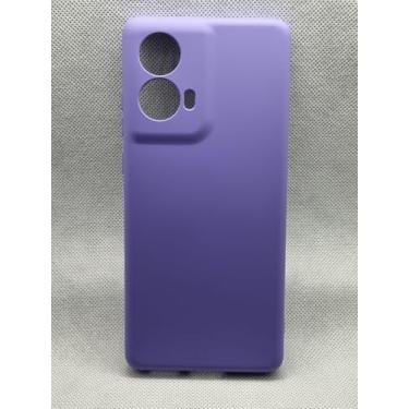 Imagem de Capa Silicone Aveludada Moto G85 (Lavanda)