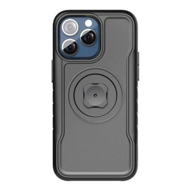 Imagem de sincetop Capa de telefone à prova de choque compatível com iPhone 15 Pro/6,1 polegadas – Conecte seu telefone a todas as séries C 1ª/2ª geração de montagens - suportes de bicicleta, suportes de carro