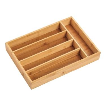 Imagem de ORGANIZADOR PARA TALHERES DE BAMBU UNITE 33cm x 23cm x 4,5cm