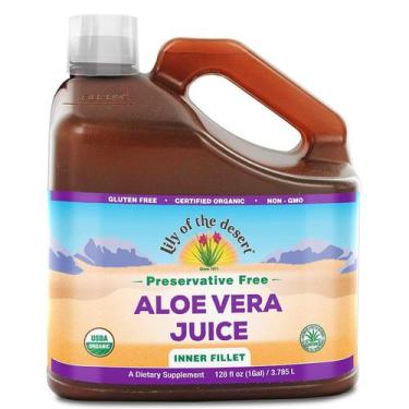 Imagem de Suco de Aloe Vera Lily Of The Desert Organic 3,8 L de saúde intestinal