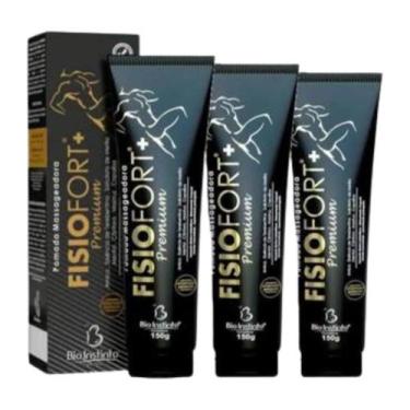 Imagem de Pomada Massageadora Fisiofort Premium 150g Bio Instinto  Bemestar e Re