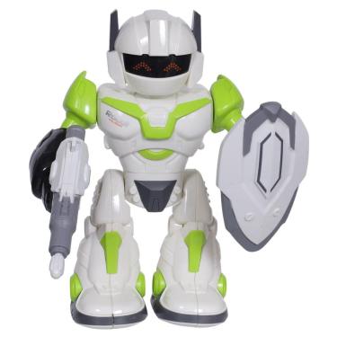 Imagem de Brinquedo Robô Dominador Movimento Luz Led