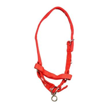Imagem de simhoa Corda para treinamento de cavalo, cabresto, focinheira para gado, equipamento para treinamento equestre para trilha, S