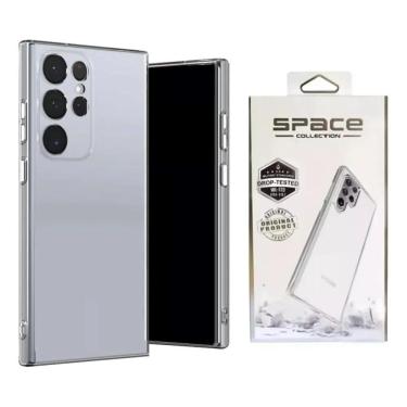 Imagem de 2X Capa Case Space Clear Para Samsung Galaxy S23 S23+ S23 Ul