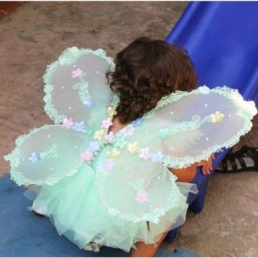 Imagem de Asa Jardim encantado - Asa borboleta infantil - @ateliebabyprincess, V