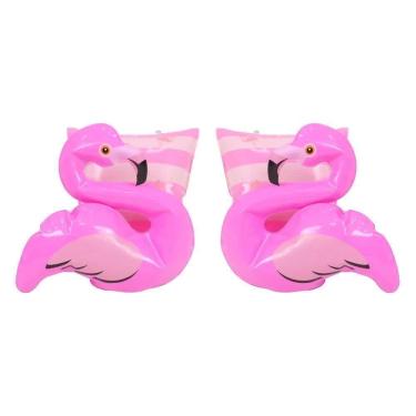 Imagem de Boia De Braco Inflavel Flamingo / Unicornio 23X15Cm Na Caixa