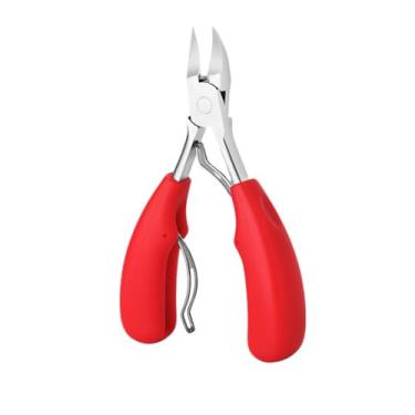 Imagem de Alicate De Unha, Grande Alicate cortador de unhas, Manicure Pedicure Desencravador de Unha Grossa Encravada .(vermelho)