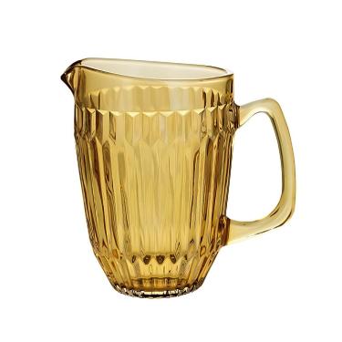 Imagem de Jarra de Vidro Âmbar Arrow 1380ml Casambiente Mesa Servir Bebidas Agua Suco