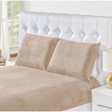 Imagem de Jogo De Lençol Casal Padrão 3 peças Manta Soft - Super Oferta - BORDAD