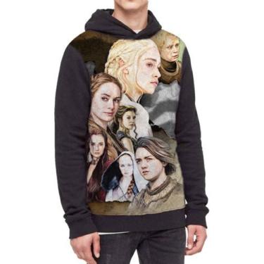 Imagem de Moletom Com Capuz Game Of Thrones Ref:193 - smoke, Preto, G