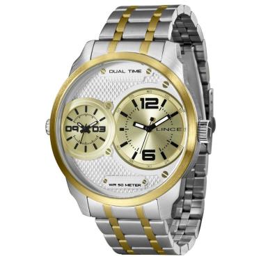 Imagem de Relógio Lince Masculino Ref: Mrth162l Q2sk Oversized Bicolor
