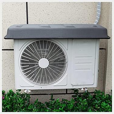 Imagem de Capas De Ar Condicionado Para Unidades Externas, Tampa Superior De Ar Condicionado à Prova De Chuva, à Prova De Poeira, Anti-ultravioleta, à Prova De Som, Todas As Estações, White, 98x45cm
