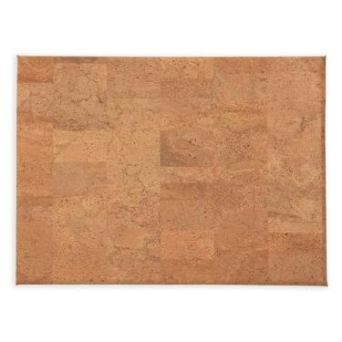 Imagem de GASARÉ, Quadro de Cortiça Grande para Paredes, Quadro de Avisos para Escritório, 58 x 43 cm, Decorativo Sem Moldura, Instalação Horizontal ou Vertical, Inclui Parafusos e Buchas, (Retangular)